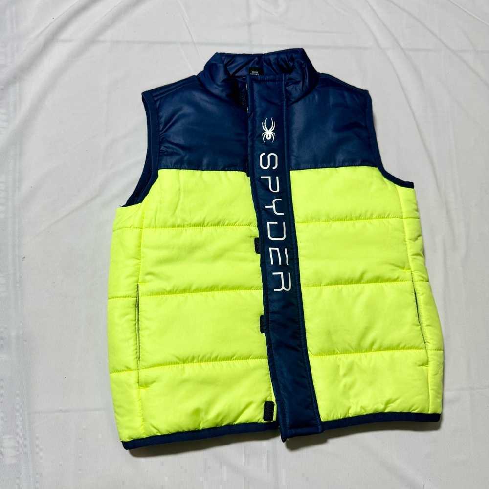 Kids Spyder puffer vest 3T